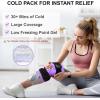 imageAPEXUP Ice Pack for Knee Pain Relief Large Reusable Knee Ice Pack Wrap After Surgery Flexible Gel Cold Pack for Injuries Pain Relief for Knee Back Shoulder Elbow and Leg Blue Large 2PKPurple