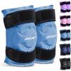 imageAPEXUP Ice Pack for Knee Pain Relief Large Reusable Knee Ice Pack Wrap After Surgery Flexible Gel Cold Pack for Injuries Pain Relief for Knee Back Shoulder Elbow and Leg Blue Large 2PKBlue