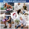 imageAPEXUP Ice Pack for Knee Pain Relief Large Reusable Knee Ice Pack Wrap After Surgery Flexible Gel Cold Pack for Injuries Pain Relief for Knee Back Shoulder Elbow and Leg Blue Large 2PKPink