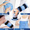 imageAPEXUP Ice Pack for Knee Pain Relief Large Reusable Knee Ice Pack Wrap After Surgery Flexible Gel Cold Pack for Injuries Pain Relief for Knee Back Shoulder Elbow and Leg Blue Large 2PKBlue