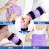 imageAPEXUP Ice Pack for Knee Pain Relief Large Reusable Knee Ice Pack Wrap After Surgery Flexible Gel Cold Pack for Injuries Pain Relief for Knee Back Shoulder Elbow and Leg Blue Large 2PKPurple