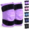 imageAPEXUP Ice Pack for Knee Pain Relief Large Reusable Knee Ice Pack Wrap After Surgery Flexible Gel Cold Pack for Injuries Pain Relief for Knee Back Shoulder Elbow and Leg Blue Large 2PKPurple