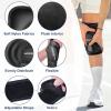 imageAPEXUP Ice Pack for Knee Pain Relief Large Reusable Knee Ice Pack Wrap After Surgery Flexible Gel Cold Pack for Injuries Pain Relief for Knee Back Shoulder Elbow and Leg Blue Large 2PKBlack