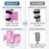 imageAPEXUP Ice Pack for Knee Pain Relief Large Reusable Knee Ice Pack Wrap After Surgery Flexible Gel Cold Pack for Injuries Pain Relief for Knee Back Shoulder Elbow and Leg Blue Large 2PKPink