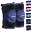 imageAPEXUP Ice Pack for Knee Pain Relief Large Reusable Knee Ice Pack Wrap After Surgery Flexible Gel Cold Pack for Injuries Pain Relief for Knee Back Shoulder Elbow and Leg Blue Large 2PKNavy Blue