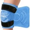 imageAPEXUP Ice Pack for Knee Pain Relief Large Reusable Knee Ice Pack Wrap After Surgery Flexible Gel Cold Pack for Injuries Pain Relief for Knee Back Shoulder Elbow and Leg Blue Large 2PKBlue