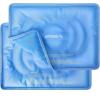 imageAPEXUP Gel Ice Packs for Injuries Reusable Soft Flexible Ice Packs for Injuries Double Sided Cold Packs for Injuries Ice Pack for Knee Shoulder Back Hip Leg Arm Black S 2PKBlue