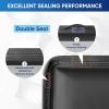 imageAPEXUP Gel Ice Packs for Injuries Reusable Soft Flexible Ice Packs for Injuries Double Sided Cold Packs for Injuries Ice Pack for Knee Shoulder Back Hip Leg Arm Black S 2PKBlack