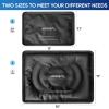 imageAPEXUP Gel Ice Packs for Injuries Reusable Soft Flexible Ice Packs for Injuries Double Sided Cold Packs for Injuries Ice Pack for Knee Shoulder Back Hip Leg Arm Black S 2PKBlack