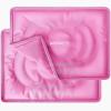imageAPEXUP Gel Ice Packs for Injuries Reusable Soft Flexible Ice Packs for Injuries Double Sided Cold Packs for Injuries Ice Pack for Knee Shoulder Back Hip Leg Arm Black S 2PKPink
