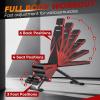 imageAPEXUP Adjustable Weight Bench Heavy Duty 700LBS Foldable Workout Bench Press with Extended Head Support for Home Gym Dumbbell Exercise Incline Decline Full Body Workout