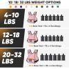 imageAPEXUP Adjustable Weighted Vest 410lb1218lb2032lb Vest with 6 Ironsand Weights and Large Pocket Weight Vest for Men Women Strength Training Running WalkingPastel Pink