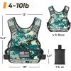 imageAPEXUP Adjustable Weighted Vest 410lb1218lb2032lb Vest with 6 Ironsand Weights and Large Pocket Weight Vest for Men Women Strength Training Running WalkingDigital Camo