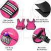 imageAPEXUP Adjustable Weighted Vest 410lb1218lb2032lb Vest with 6 Ironsand Weights and Large Pocket Weight Vest for Men Women Strength Training Running WalkingPink