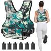 imageAPEXUP Adjustable Weighted Vest 410lb1218lb2032lb Vest with 6 Ironsand Weights and Large Pocket Weight Vest for Men Women Strength Training Running WalkingDigital Camo