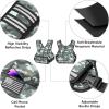 imageAPEXUP Adjustable Weighted Vest 410lb1218lb2032lb Vest with 6 Ironsand Weights and Large Pocket Weight Vest for Men Women Strength Training Running WalkingGrey Camo