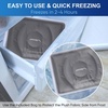 image:imageAPEXUP Gel Ice Packs for Injuries Reusable Flexible Double Sided Cold Packs for Injuries Ice Pack for Knee Shoulder Back Hip Leg Arm Black 8x55 2PKBlack