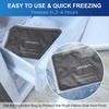 image:imageAPEXUP Gel Ice Packs for Injuries Reusable Flexible Double Sided Cold Packs for Injuries Ice Pack for Knee Shoulder Back Hip Leg Arm Black 8x55 2PKBlack