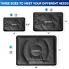 image:imageAPEXUP Gel Ice Packs for Injuries Reusable Flexible Double Sided Cold Packs for Injuries Ice Pack for Knee Shoulder Back Hip Leg Arm Black 8x55 2PKBlack