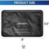 image:imageAPEXUP Gel Ice Packs for Injuries Reusable Flexible Double Sided Cold Packs for Injuries Ice Pack for Knee Shoulder Back Hip Leg Arm Black 8x55 2PKBlack