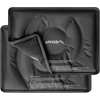 image:imageAPEXUP Gel Ice Packs for Injuries Reusable Flexible Double Sided Cold Packs for Injuries Ice Pack for Knee Shoulder Back Hip Leg Arm Black 8x55 2PKBlack