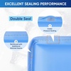 image:imageAPEXUP Gel Ice Packs for Injuries Reusable Flexible Double Sided Cold Packs for Injuries Ice Pack for Knee Shoulder Back Hip Leg Arm Black 8x55 2PKBlue