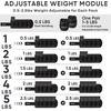 image:imageAPEXUP Adjustable Ankle Weights for Women and Men Modularized Leg Weight Straps for Yoga Walking Running Aerobics Gym Physical TherapyBlack