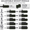 image:imageAPEXUP Adjustable Ankle Weights for Women and Men Modularized Leg Weight Straps for Yoga Walking Running Aerobics Gym Physical TherapyGreen