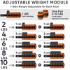 image:imageAPEXUP Adjustable Ankle Weights for Women and Men Modularized Leg Weight Straps for Yoga Walking Running Aerobics Gym Physical TherapyOrange