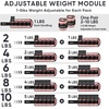 image:imageAPEXUP Adjustable Ankle Weights for Women and Men Modularized Leg Weight Straps for Yoga Walking Running Aerobics Gym Physical TherapyPastel Pink