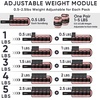 image:imageAPEXUP Adjustable Ankle Weights for Women and Men Modularized Leg Weight Straps for Yoga Walking Running Aerobics Gym Physical TherapyPastel Pink