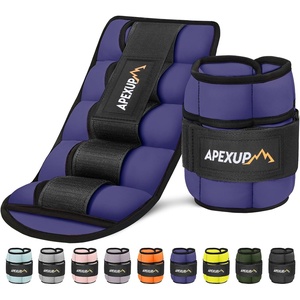 image:imageAPEXUP Adjustable Ankle Weights for Women and Men Modularized Leg Weight Straps for Yoga Walking Running Aerobics Gym Physical TherapyPurple