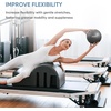 image:imageAPEXUP 9 Inch Pilates Ball Small Exercise Ball for Yoga Fitness Balance Core Workout Physical TherapyCarbon Black