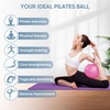 image:imageAPEXUP 9 Inch Pilates Ball Small Exercise Ball for Yoga Fitness Balance Core Workout Physical TherapyFuschia