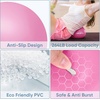 image:imageAPEXUP 9 Inch Pilates Ball Small Exercise Ball for Yoga Fitness Balance Core Workout Physical TherapyFuschia