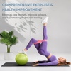 image:imageAPEXUP 9 Inch Pilates Ball Small Exercise Ball for Yoga Fitness Balance Core Workout Physical TherapyGreen