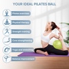 image:imageAPEXUP 9 Inch Pilates Ball Small Exercise Ball for Yoga Fitness Balance Core Workout Physical TherapyGreen