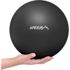 image:imageAPEXUP 9 Inch Pilates Ball Small Exercise Ball for Yoga Fitness Balance Core Workout Physical TherapyCarbon Black