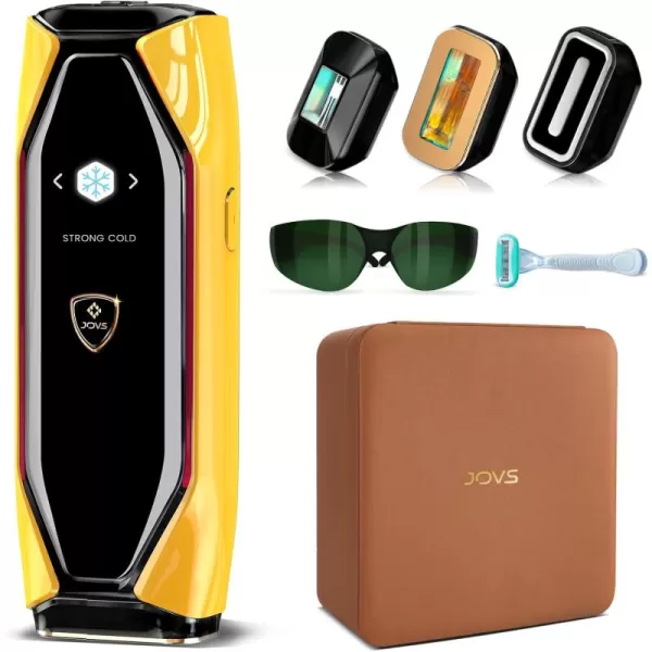 JOVS Laser Hair Removal 37F Painless Hair Removal Device with Sapphire IceCooling 3 in 1 Hair Removal ampamp Skin Rejuvenation for Women and Men 8 Modes Skin Care for Whole Body Touch Screen