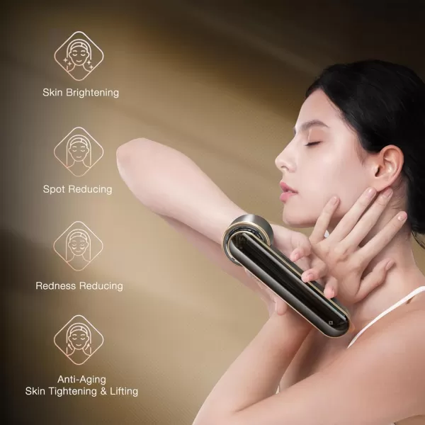 imageJOVS PRO Blacken Skincare Device LED Light Therapy Beauty Device for Face Facial Device with Multiple Functions Portable Skin Care Tools for Home Use