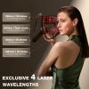 imageJOVS 4D Laser Light Therapy Mask Red Light Therapy Mask for Face with FPT Technology 4 Long Light Waves for Deep AntiAging and Wrinkle Reduction 6 More Powerful than LED Laser Tech