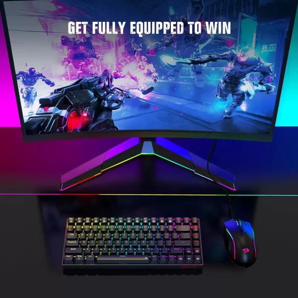 Redragon Gaming Mouse Wired Gaming Mouse with RGB Backlit 8000 DPI Adjustable Mouse with 9 Programmable Macro Buttons ampamp Fire Button Software Supports DIY Keybinds M910KBlack