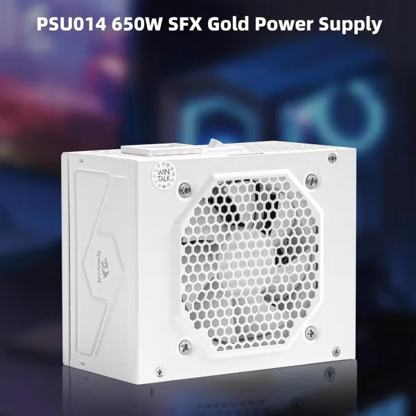 Redragon PSU006 80 Gold 750 Watt ATX Fully Modular Power Supply w 80 Plus Gold Certified Compact 160mm Size and Low Noise RGB Fan 0 RPM 100 Japanese Capacitors Full Mod Cables WhiteSFX Gold WT