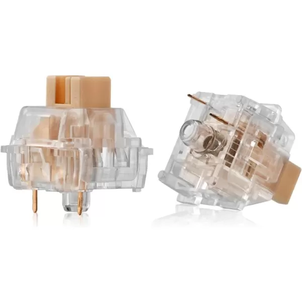 Redragon Carnation A120 Soft Tactile Mechanical Switch 3Pin Plate Mounted Quiet Tactile Equivalent HotSwappable DIY Keyboard Switch Mod 50 Million Click70 pcs Switches Keycap  Switch PullerCarnation  Tactile