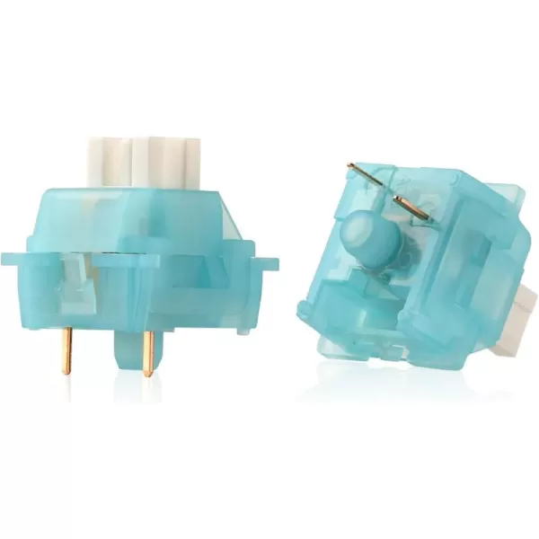 Redragon Carnation A120 Soft Tactile Mechanical Switch 3Pin Plate Mounted Quiet Tactile Equivalent HotSwappable DIY Keyboard Switch Mod 50 Million Click70 pcs Switches Keycap  Switch PullerStars  Silent Tactile