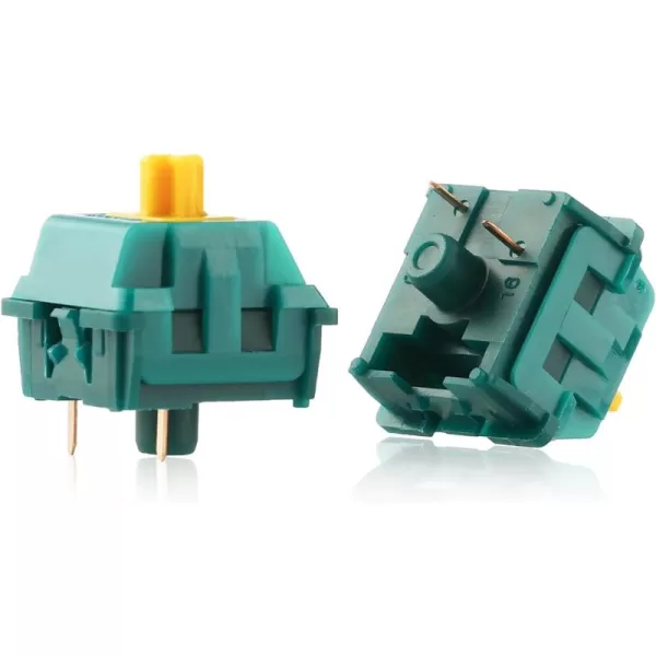 Redragon Carnation A120 Soft Tactile Mechanical Switch 3Pin Plate Mounted Quiet Tactile Equivalent HotSwappable DIY Keyboard Switch Mod 50 Million Click70 pcs Switches Keycap  Switch PullerCypress  Soft Tactile