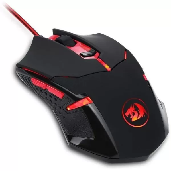 Redragon Gaming Mouse Wired Gaming Mouse with RGB Backlit 8000 DPI Adjustable Mouse with 9 Programmable Macro Buttons ampamp Fire Button Software Supports DIY Keybinds M910KBlack