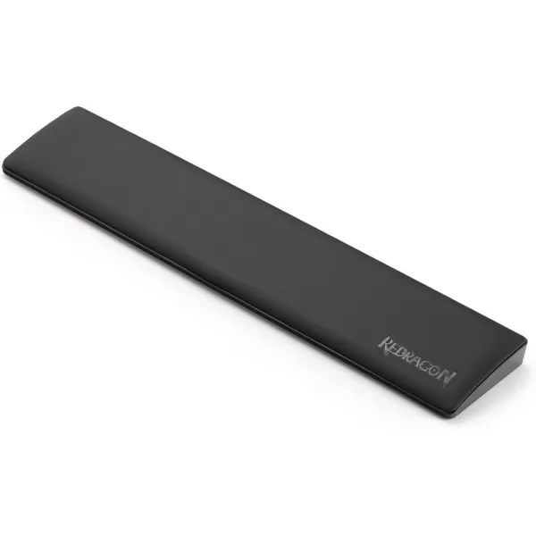 Redragon P035 Meteor S Computer Keyboard Wrist Rest Pad Ergonomic Soft Memory Foam Wrist Support wAntiSlip Rubber Base 60 61 Keys Compact Size 1138 x 287 in 078 inch 20mm Height Black80 Tenkeyless