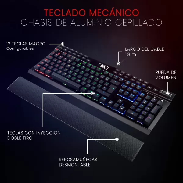 Redragon Wireless Mechanical KeyboardBluetooth 5024GHzUSBC Hot Swappable Custom Keyboard Gasket StructureRGB Backlit Gaming Keyboard Creamy Sound White Purple