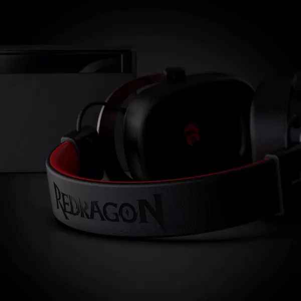 Redragon H510 Zeus Wired Gaming Headset  71 Surround Sound  Memory Foam Ear Pads  53MM Drivers  Detachable Microphone Works for MultiPlatforms PC PS43 ampamp Xbox OneSeries X NSBlack H510